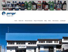 Tablet Screenshot of pomgar.com.br